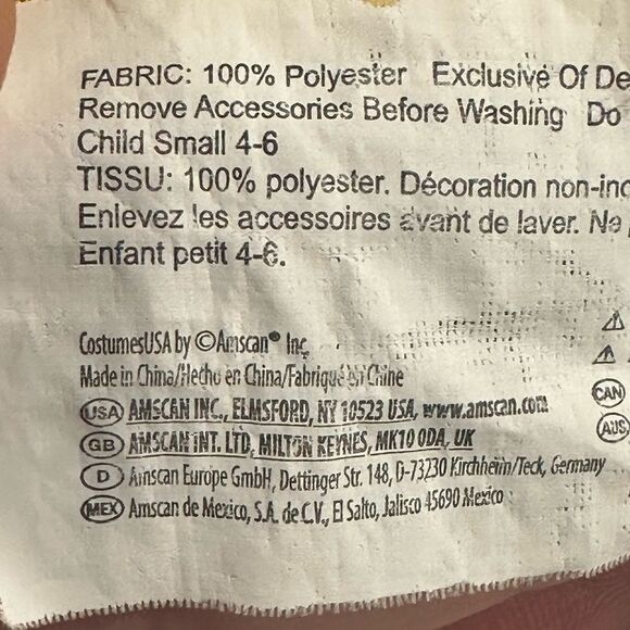 SPONGEBOB SQUAREPANTS Muscles Invincibubble Halloween Costume Boy's Small 4-6 - Picture 6 of 7